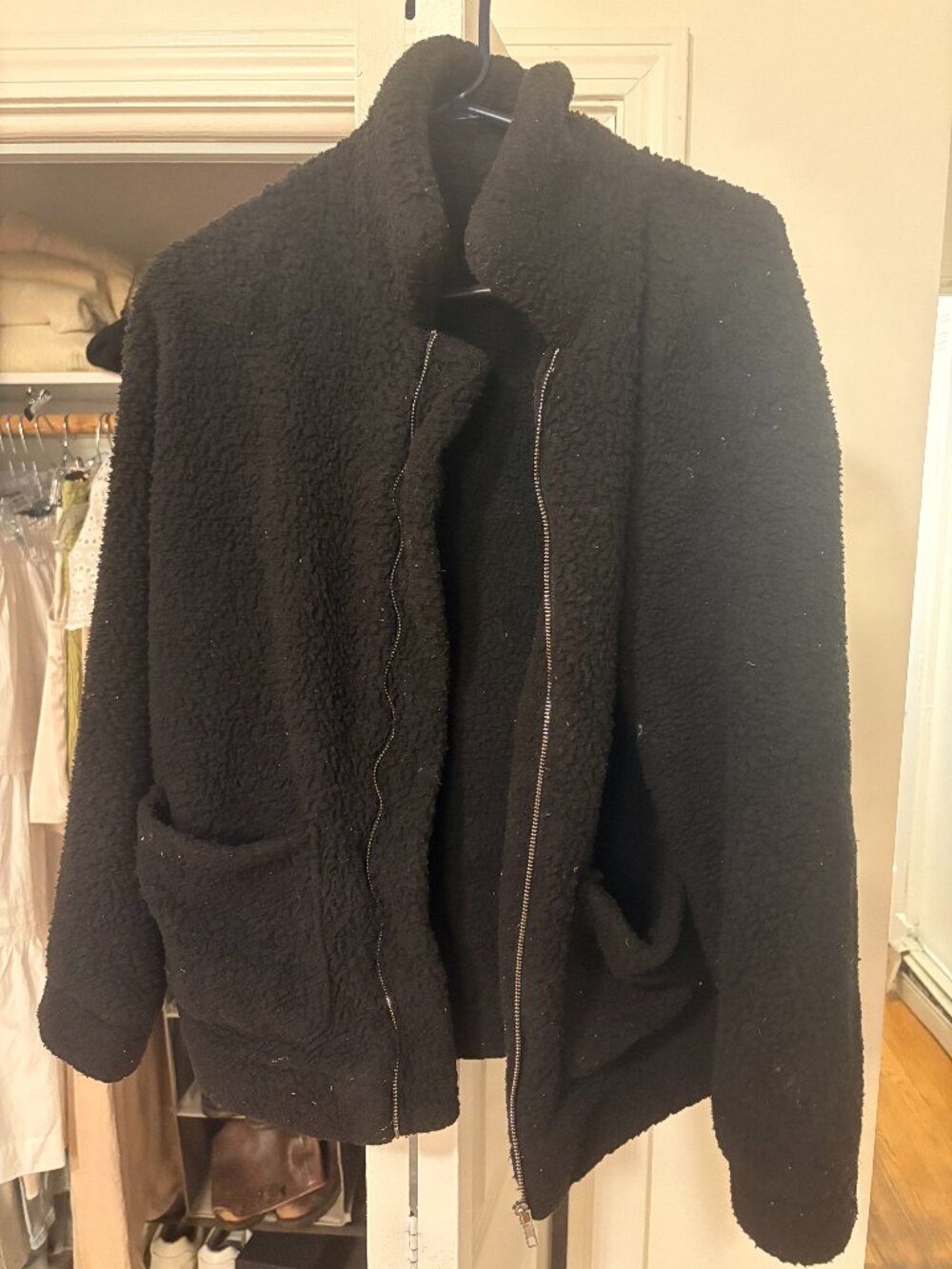 Fuzzy jacket
